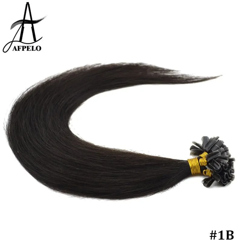 وصلات شعر بشري بالكيراتين من يو تيب